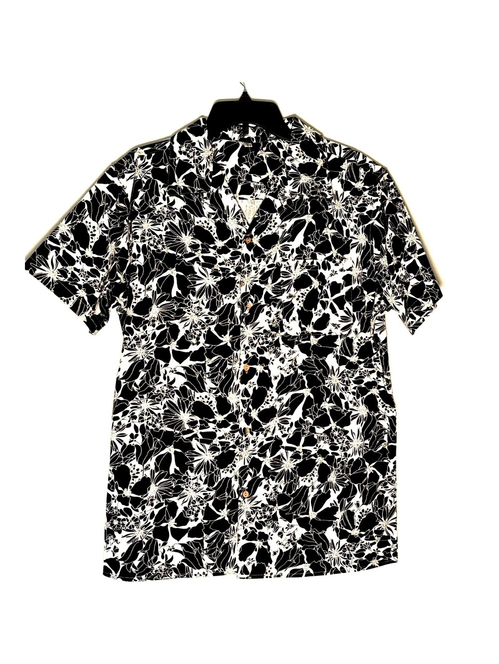 COOFANDY Men Beach Linen Shirts Boho Hippie Shirts Summer Cotton Medium